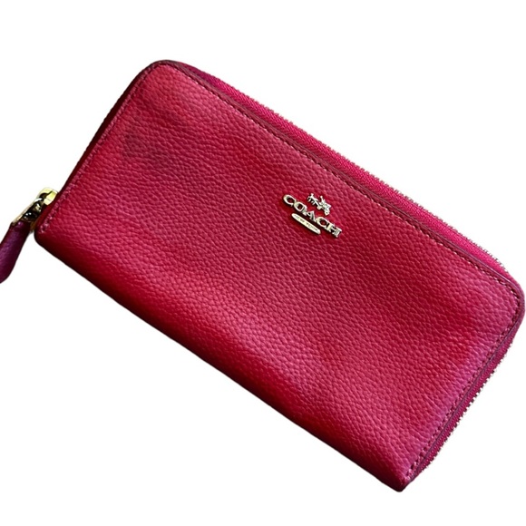 Coach Leather Wallet‎ - Picture 1 of 5